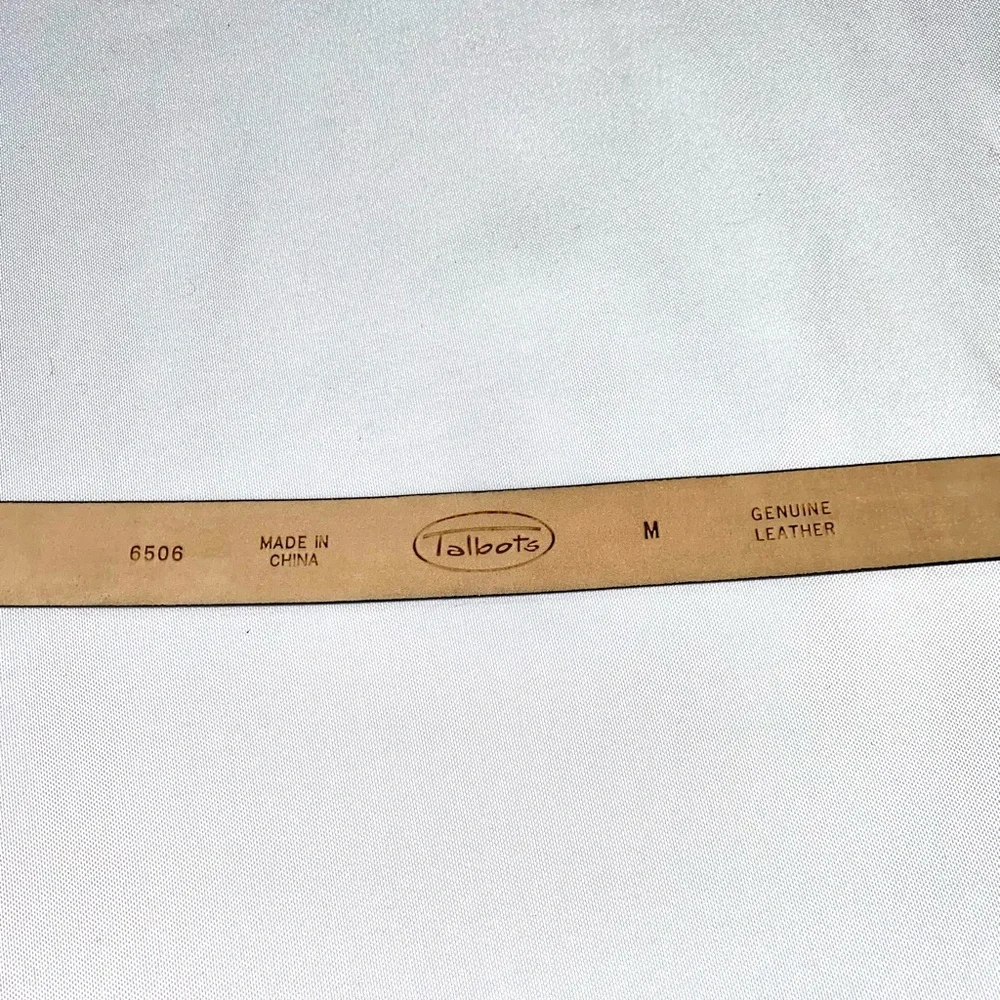 Talbots Genuine Leather Classic BELT
